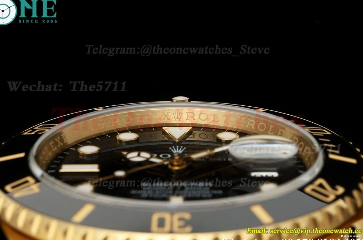 41mm 126618LN YG A3235 Black Dot Submariner YG EWEF 0308